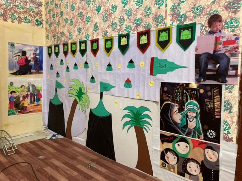 فعالیت های  فوق برنامه کتابدار کتابخانه عمومی استقلال همراه کارشناسان فرهنگی  استان درآماده سازی فضای موکب های اداره کل کتابخانه های عمومی استان کرمانشاه در مرز خسروی  و شهرستان های کرمانشاه و قصر شیرین به مناسبت اربعین حسینی1401